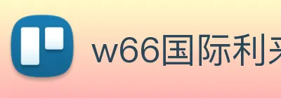 w66国际利来 logo